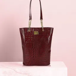Women Maroon Sling Bag-image-23