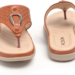 picson Women Lightweight Comfortable Sandals for Women with Soft Cushioned Sole Flats Sandal image 4