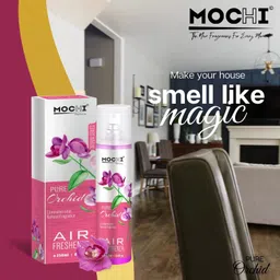 mochi PURE ORCHID, Room Freshener For Car,Home,Office Car Freshener Spray image 3
