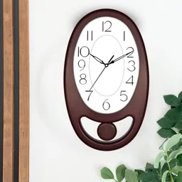masstone Analog 40 cm X 24 cm Wall Clock image 3