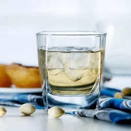 otak (Pack of 4) 1010_Square (4 pc.) Glass Square Shape (4 pc.) and Wine Glass, Scokch Glass, Glass Set Water/Juice Glass image 3