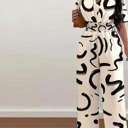 all about you Off-Shoulder Printed Basic Jumpsuit-image-42