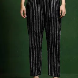 Lyzoo Women Ethnic Motifs Printed Regular Kurta with Trousers & With Dupatta image 2