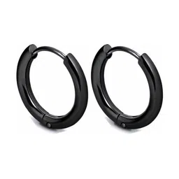 shobhram Circular Shaped Hoop Earrings image 3