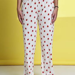 ETC Women Conversational Printed Cotton Mid-Rise Lounge Pant-picture-5