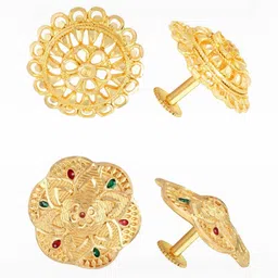 VIVASTRI Women Gold-Plated Alloy Earrings-picture-13