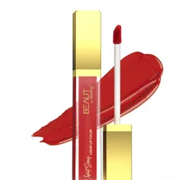 Beaut By Sterling Velvet Series Glossy Liquid Lip Color Lipstick - 5 ml - Red Velvet G03-image-35