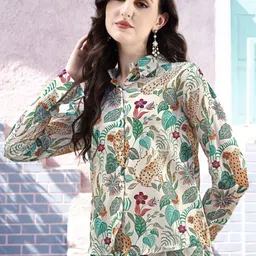 VenderVilla Abstract Printed Shirt With Trousers Co-Ords image 5