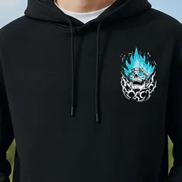 BENNY BROOKS Men Printed Hooded Sweatshirt image 2