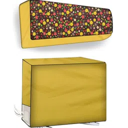 The Furnishing Tree Yellow Plastic Air Conditioner Cover-picture-29