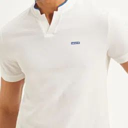 levi's Men's Solid Slim Fit Polo T-shirt image 4
