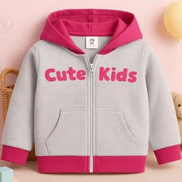 Luke & Lilly Unisex Kids Printed Hooded Sweatshirt-picture-56