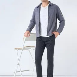 Peregrine by Pantaloons Men Slim Fit Chinos Trousers image 4