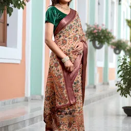 GULKEE FAB Ethnic Motifs Zari Saree image 5