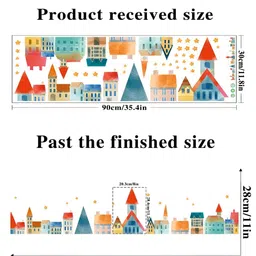 INDIAN ROYALS Blue & RedPrinted Self-Adhesive & Durable Wall Sticker image 5