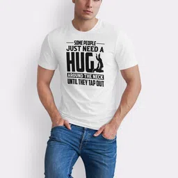 Seekbuylove Men Bio Finish Typography Printed Pure Cotton T-shirt image 4