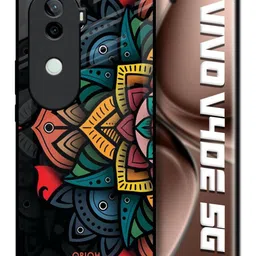 QRIOH Geometric Printed Vivo V29 Back Case Mobile Accessories-picture-32
