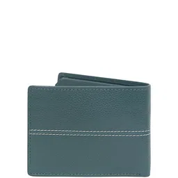 HIROSHI Men Leather Two Fold Wallet image 2
