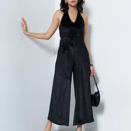 Honey by Pantaloons Halter Neck Basic Jumpsuit-picture-10