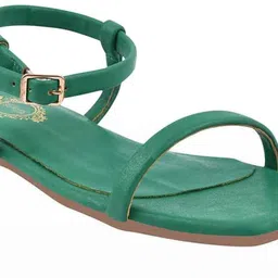 Stylestry Girls Open Toe Flats image 4