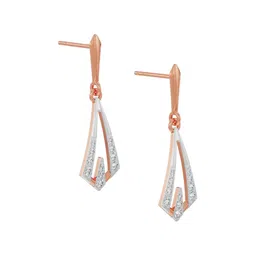 emori EmoriRhombus Delight Lab Grown Diamond Earrings image 2