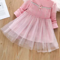 StyleCast Girls Embellished Fit & Flare Dress-picture-45