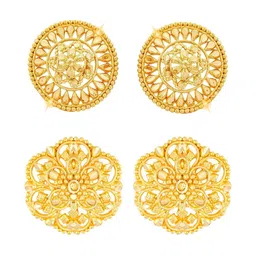VIVASTRI Women Gold-Plated Alloy Earrings-picture-11