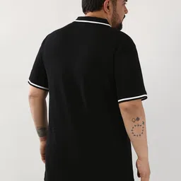 Urbano Plus Men Polo Collar Cotton T-shirt image 2