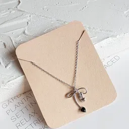 Octagon hub Silver-Plated Necklace image 4