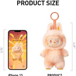 1TO FINITY Pack Of 4 Assorted Energy Labubu Doll Anime Figurine Key Chains image 2