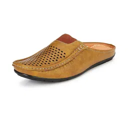SCARPIA Men Tan Loafers Slip-On Casual Shoes image 2