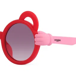Woggles Kids Round Sunglasses with UV Protected Lens WOKD-PRO-1845C8 image 4