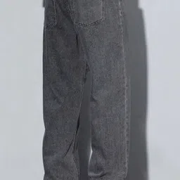 LINARIA Men Classic Regular Fit Mid-Rise Light Fade Stretchable Jeans image 2