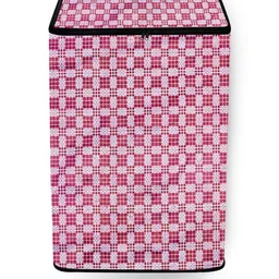 The Furnishing Tree Magenta PVC Washing Machine Covers-picture-16