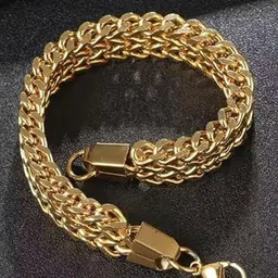 Heer Collection Men Antique Link Bracelet image 2