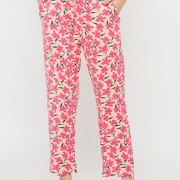 Camey Printed Mid Rise Lounge Pants-picture-15