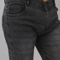 Metronaut Men Classic Relaxed Fit Light Fade Cotton Jeans image 4