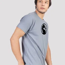 Greylongg Graphic Printed Cotton T-shirt image 3