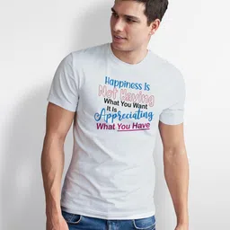 Seekbuylove Men Typography Printed Bio Finish Round Neck T-shirt-picture-17