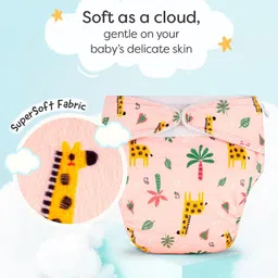 SuperBottoms Uno Super Soft Cloth Diaper With Velcro image 2