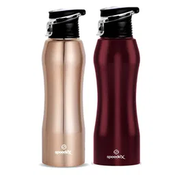 Speedex Gold & Maroon 2 Pieces Stainless Steel Water Bottle - 1000 ml Each-picture-34
