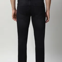 peter england Men Regular Low Rise Black Jeans image 3