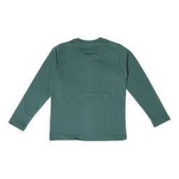 NeuVin Kids Pack Of 2 Graphic Printed Round Neck Long Sleeves Regular Fit Casual T-Shirts image 3