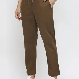 Basics Men Mid-Rise Slim Fit Regular Trousers image 4