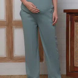 KARPATA High-Rise Meternity Track Pants image 5