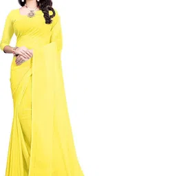FANCYNINE Poly Georgette Saree-picture-20