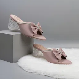 Gulmeren Block Mules with Bows image 3