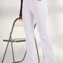 SHOWOFFFF Women Comfort Bootcut Mid-Rise Stretchable Jeans-image-82