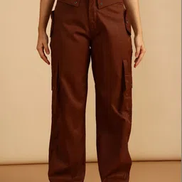 LIMEROAD Women Cargos Trousers image 4