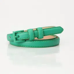 salty Women Casual, Formal, Party Green Artificial Leather Belt image 3